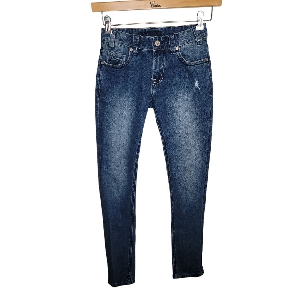 Rock & Roll Cowgirl Mid Rise Skinny Denim Jeans Size 25